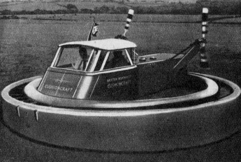 Illustration for article titled 31 Levitating Vehicles From the Dawn of the Hovercraft